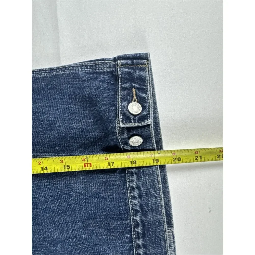 GAP Factory Store Women’s Small Blue Denim Jean Jacket Trucker Style - Picture 5 of 6